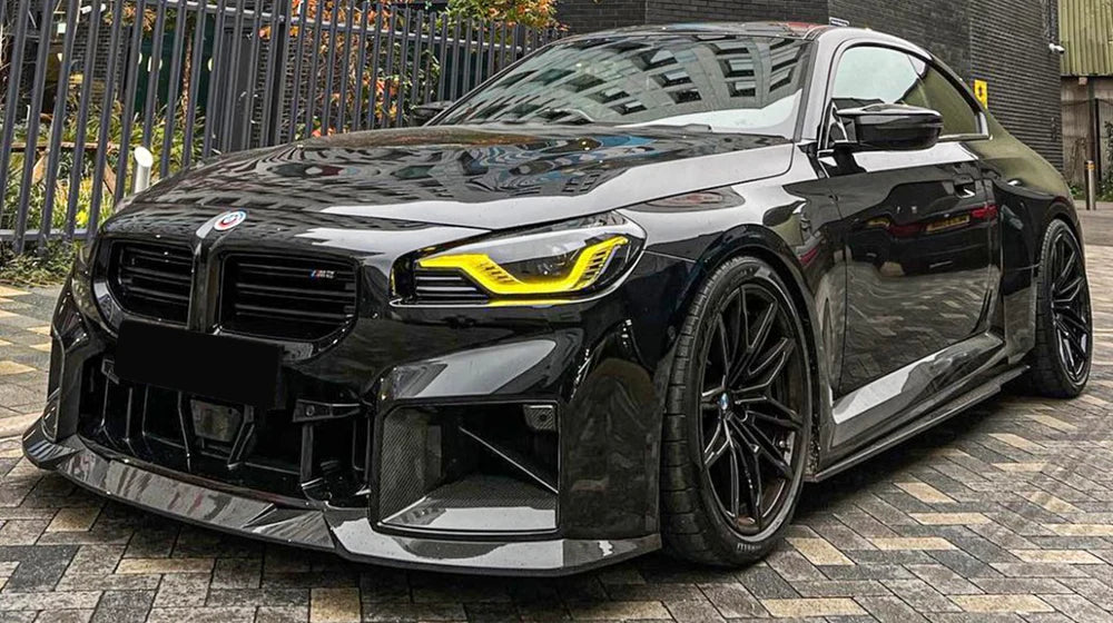 BMW G87 M2 MHC Style Carbon Fiber Front Lip