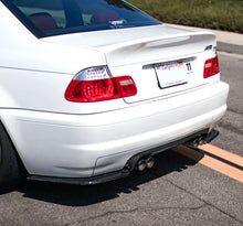 Load image into Gallery viewer, BMW E46 M3 MX Style Carbon Fiber Rear Bumper Extensions
