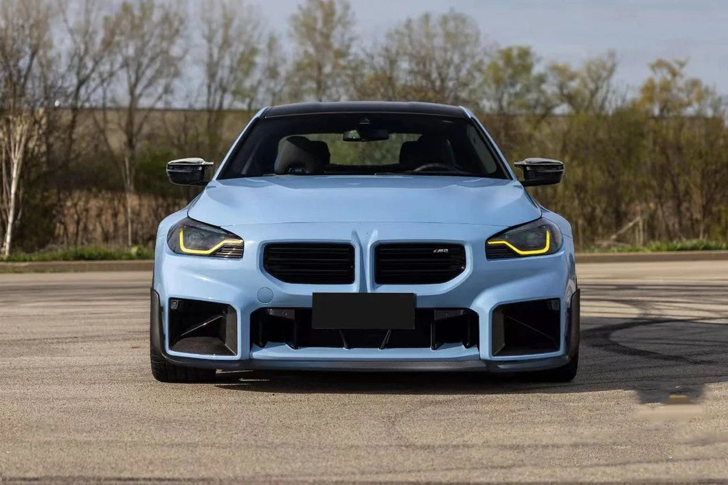 BMW G87 M2 Carbon Fiber MP Style Front Lip 3PC