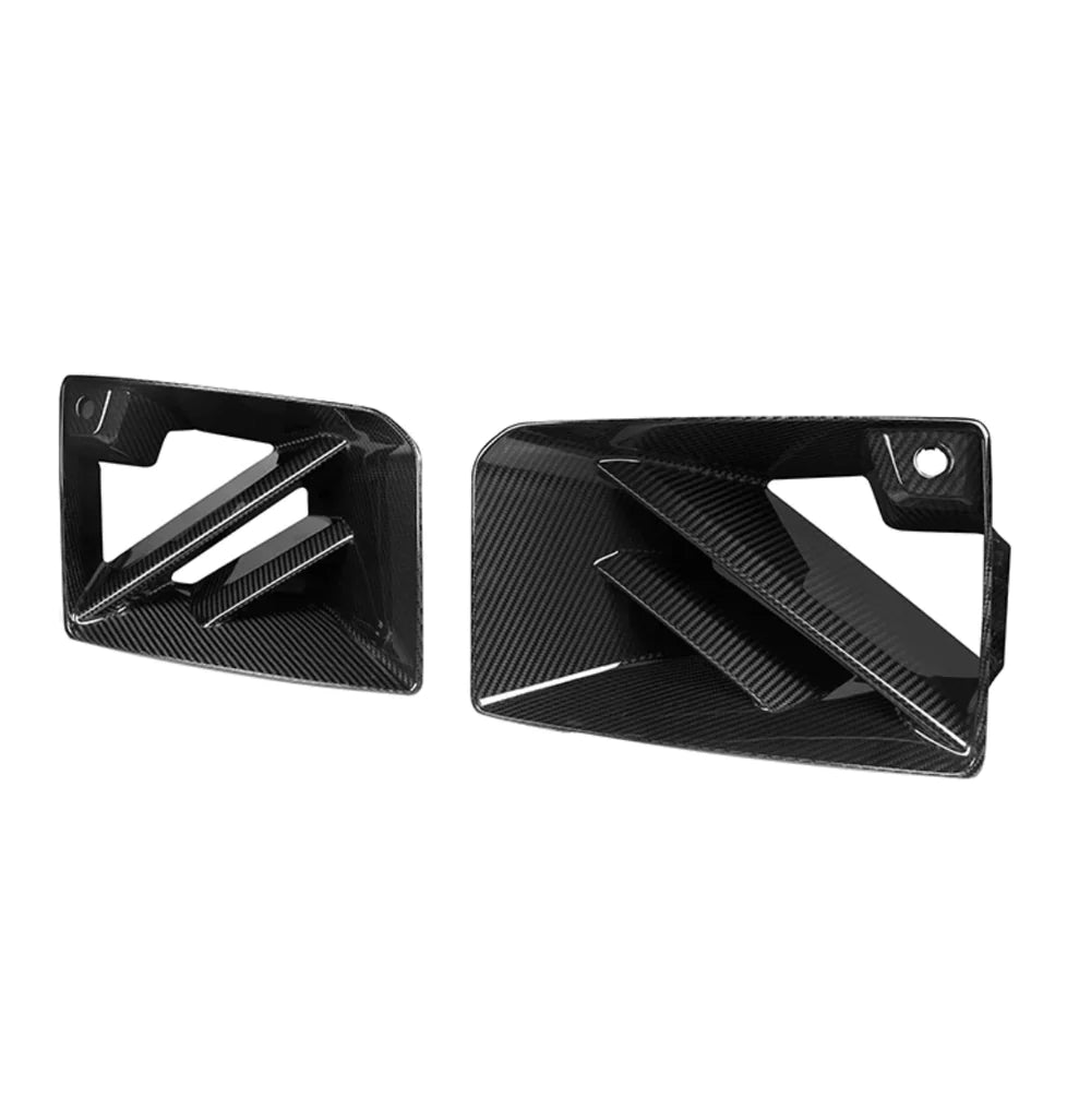 BMW G87 M2 V3 Carbon Fiber Front Bumper Air Inlets