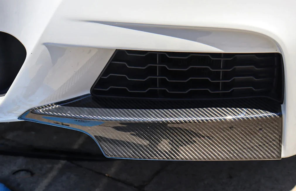 BMW F30 3 Series Carbon Fiber Front Splitters