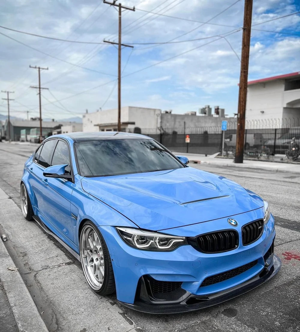 BMW F8X M3 / M4 GT4 Style Carbon Fiber Front Lip