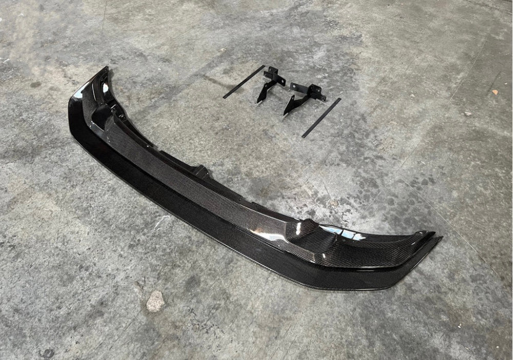 BMW F8X Adjustable GTS Style Carbon Fiber Front Lip- M3 / M4