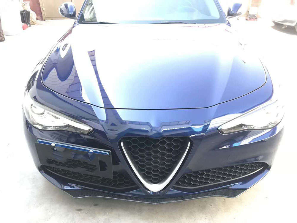 Alfa Romeo Giulia QV Style V1 Carbon Fiber Front lip