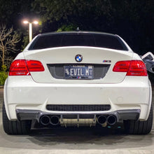 Load image into Gallery viewer, E92/93 Carbon Fiber Rear Diffuser V Style
