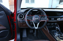 Load image into Gallery viewer, Alfa Romeo Giulia &amp; Stelvio Carbon Fiber Steering Wheel Control Frame
