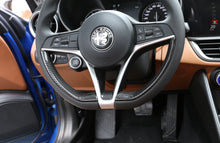 Load image into Gallery viewer, Alfa Romeo Giulia &amp; Stelvio Steering Wheel Center Trim (17-19)
